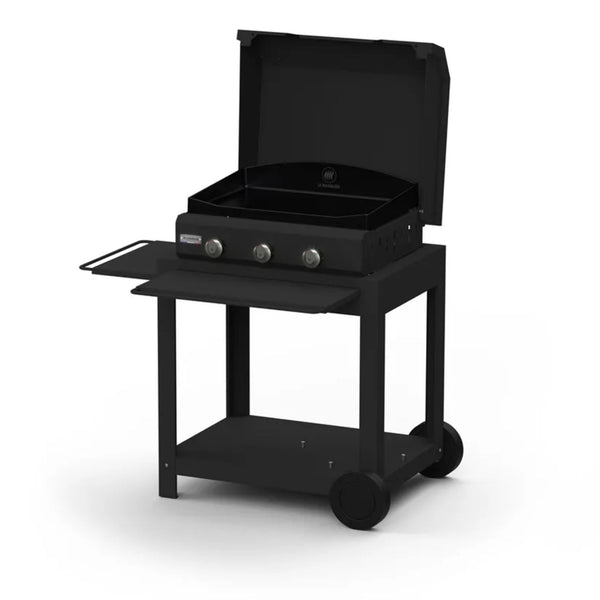 Amalia Black Edition : Plancha Amalia 360 + Chariot  noir 
+ Couvercle noir - Plancha électrique - Le Marquier Default Title