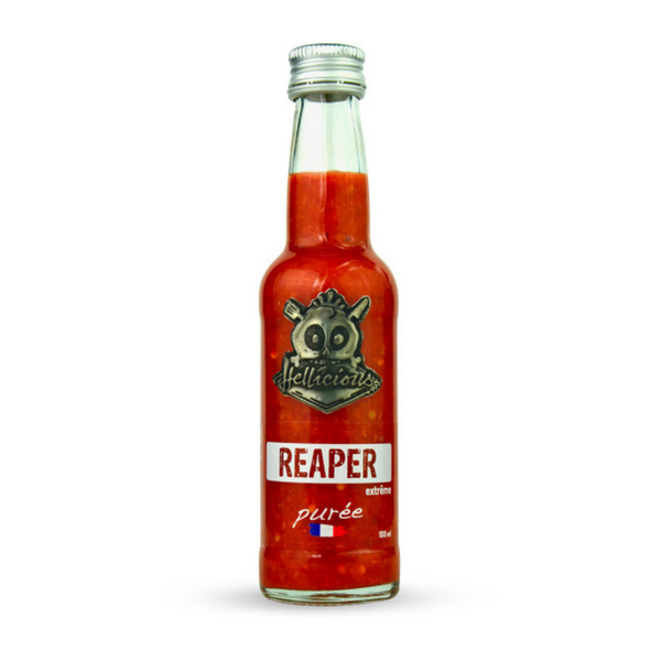 Sauce Hellicious Reaper - Puissance : EXTRÊME CHALEUR - Hellicious