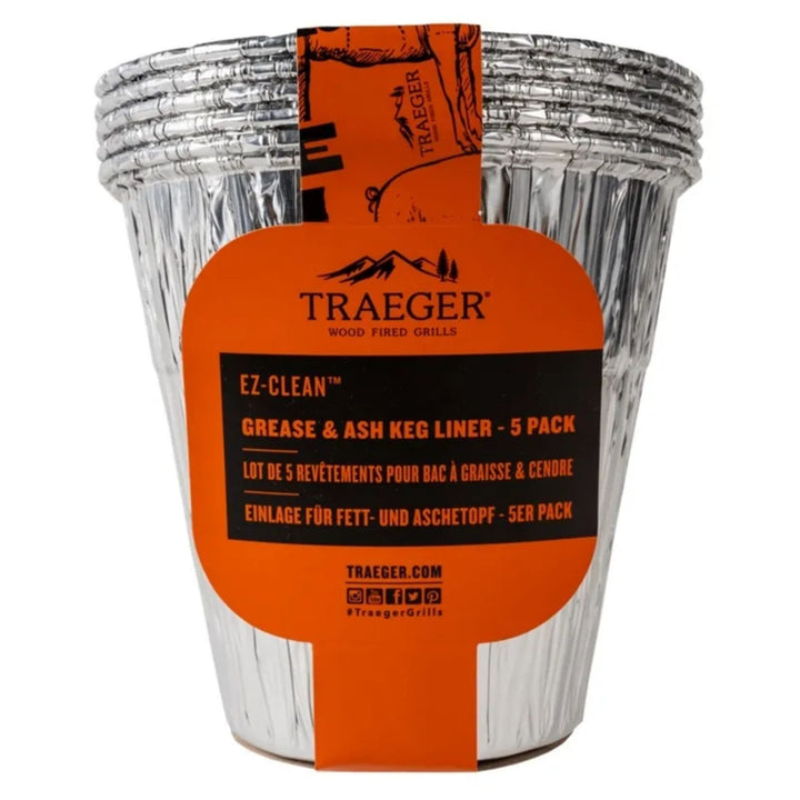 5 Seaux aluminium de récupération de graisses - Traeger Default Title