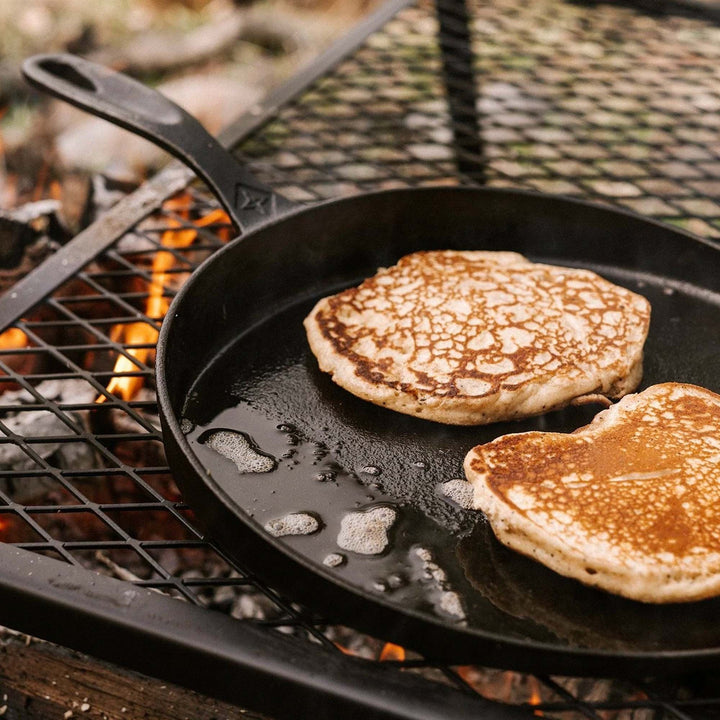 Poêle en Fonte Plate - Cast Iron Skillet - ø30cm - Barbones Default Title