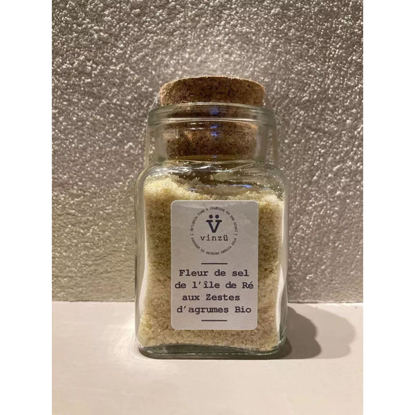 Fleur de sel aux zestes d’agrumes - Vinzü