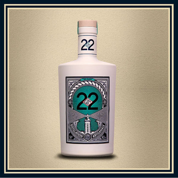 GIN 22 - Gin à la saveur Marine 50 cl - Essences Locales Default Title