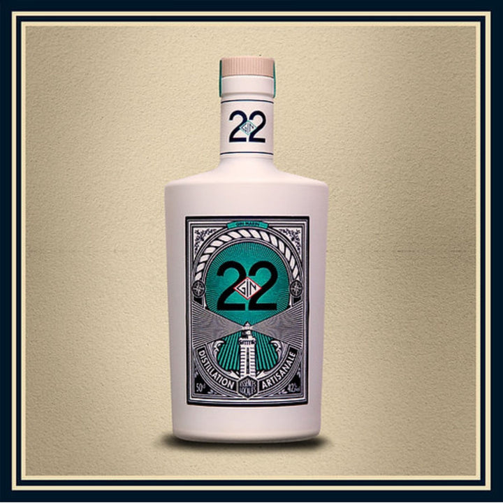 GIN 22 - Gin à la saveur Marine 50 cl - Essences Locales Default Title