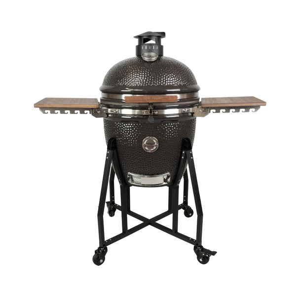 Pack Kamado Grizzly Grills ELITE LARGE + housse + pierre à pizza + grille en fonte - Grizzly Grills