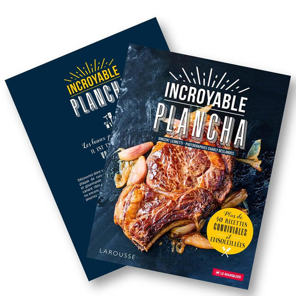 Livre de recettes Incroyable Plancha - Le Marquier