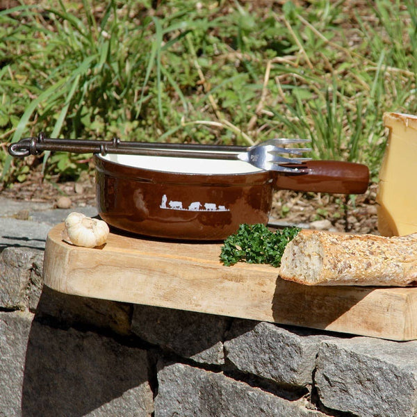 Caquelon à fondue Savoyarde & Bourguigonne - Les Sculpteurs du Lac