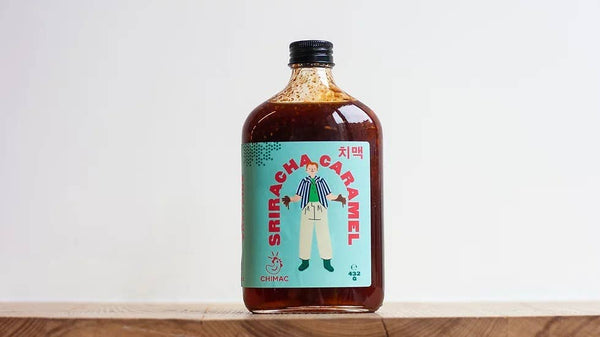 Sauce piquante Sriracha Caramel - Puissance : DOUCE CHALEUR - Sauce Chimac