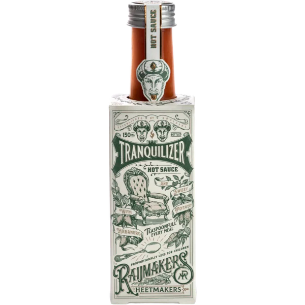 Tranquilizer Hot Sauce - Puissance : EXTRÊME CHALEUR - Raijmakers Heetmakers